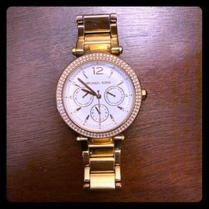 Watch-rose gold